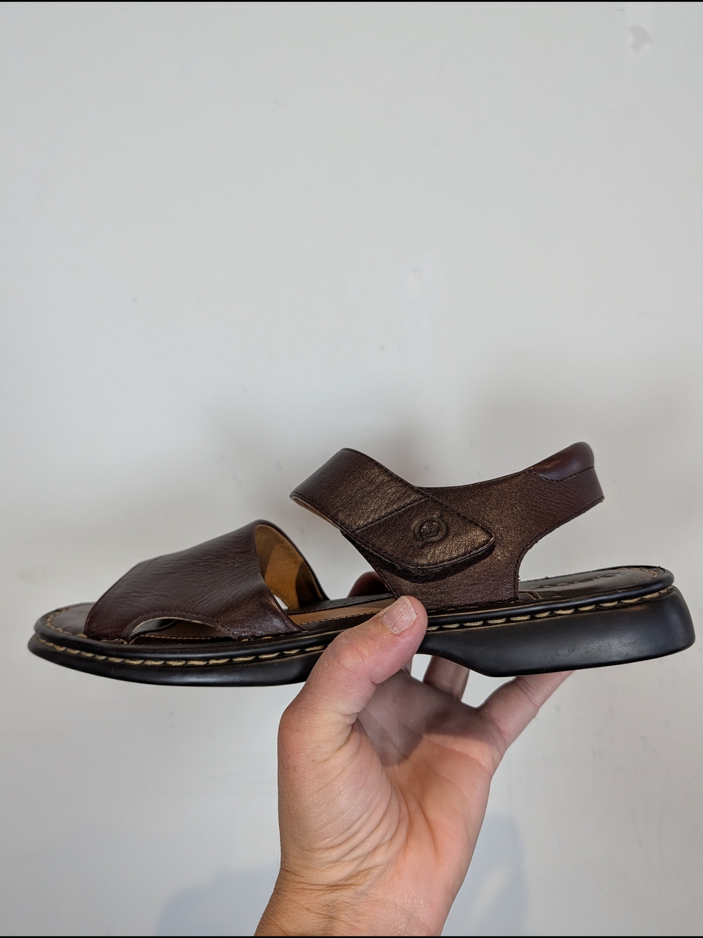 Born Finn Comfort Jersey Soft Sandal, Size 10/42
